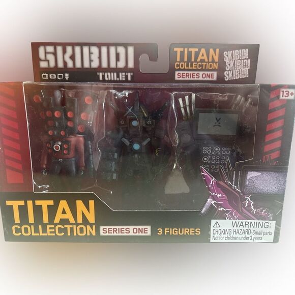 Nwt Skibidi Toilet Titan Collection Series One Figures - Picture 1 of 2